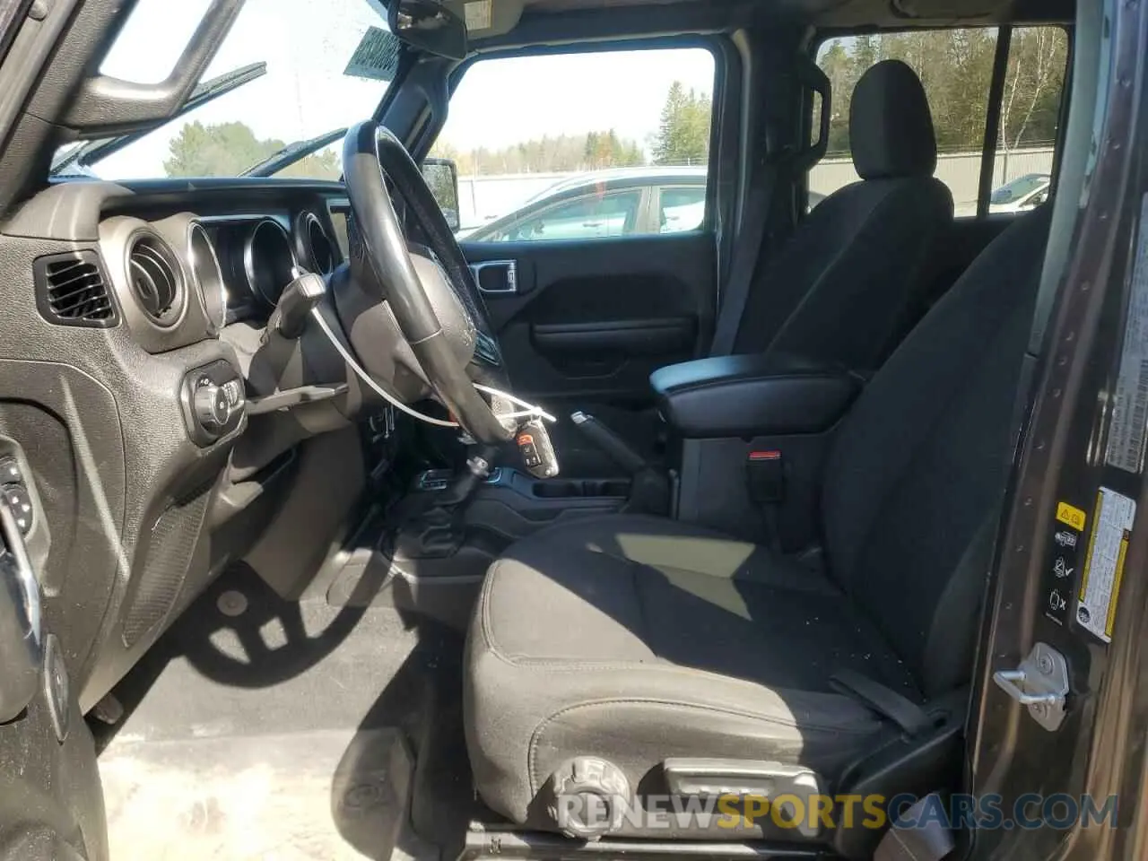 7 Photograph of a damaged car 1C4HJXDGXMW608997 JEEP WRANGLER 2021