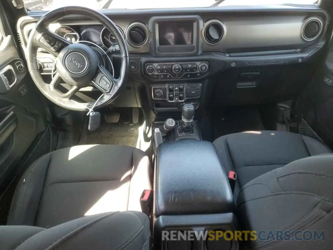 8 Photograph of a damaged car 1C4HJXDGXMW608997 JEEP WRANGLER 2021