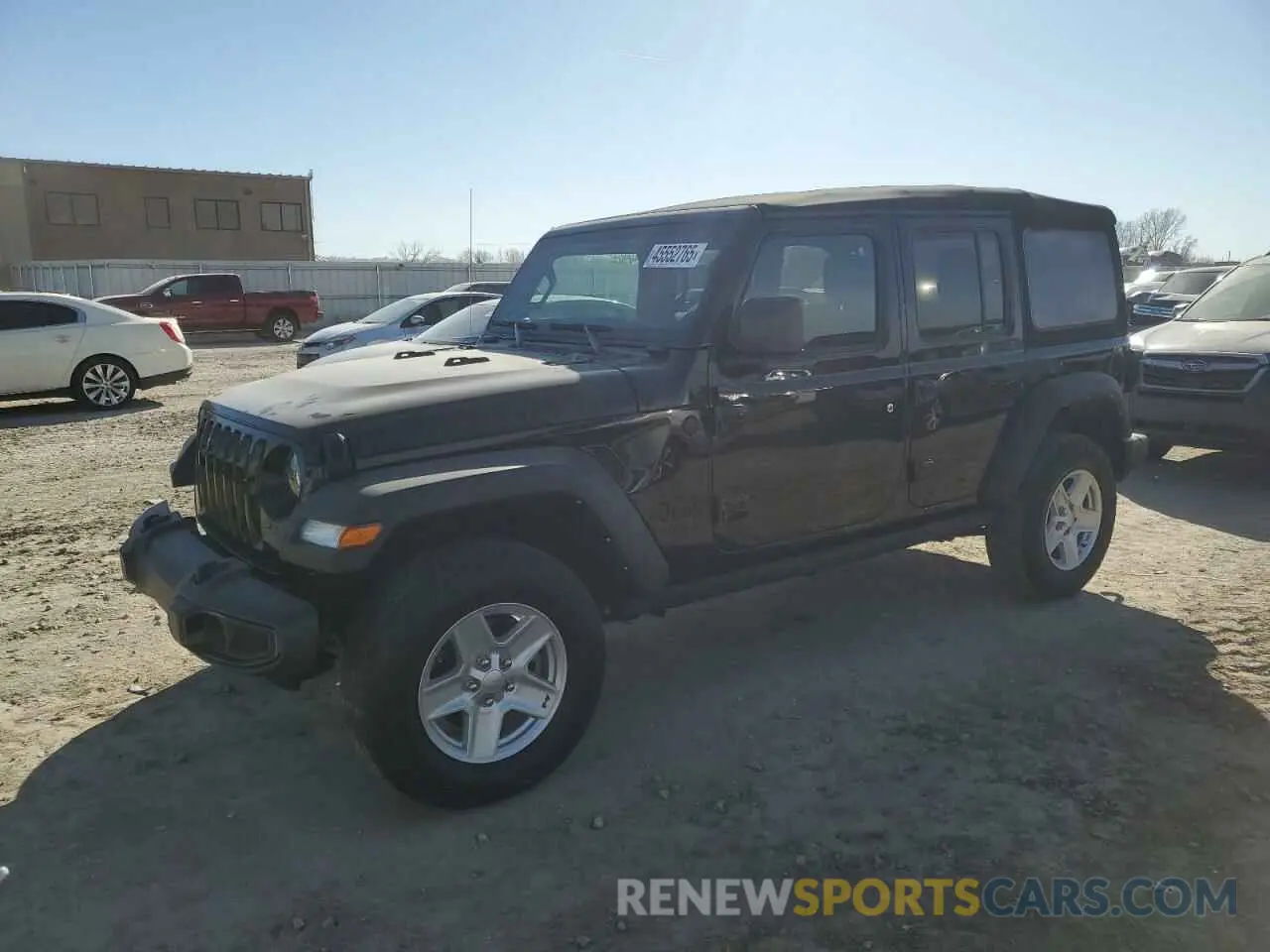 1 Photograph of a damaged car 1C4HJXDGXMW715175 JEEP WRANGLER 2021