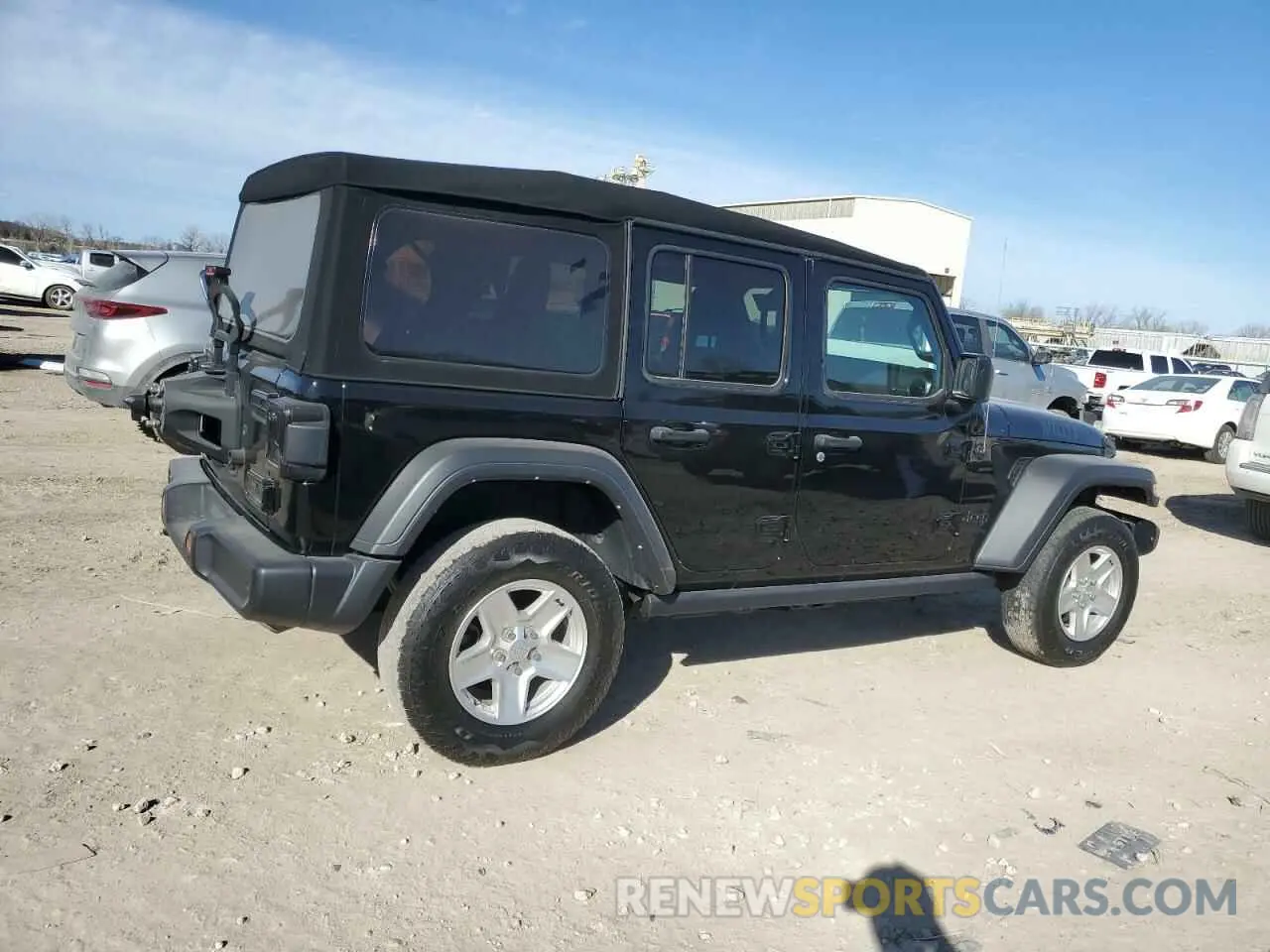 3 Photograph of a damaged car 1C4HJXDGXMW715175 JEEP WRANGLER 2021