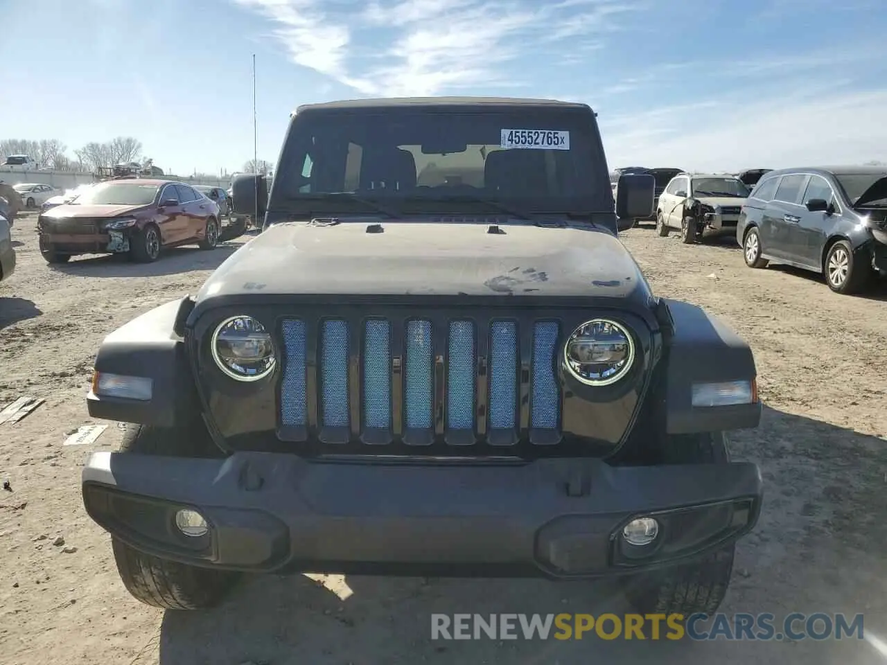 5 Photograph of a damaged car 1C4HJXDGXMW715175 JEEP WRANGLER 2021