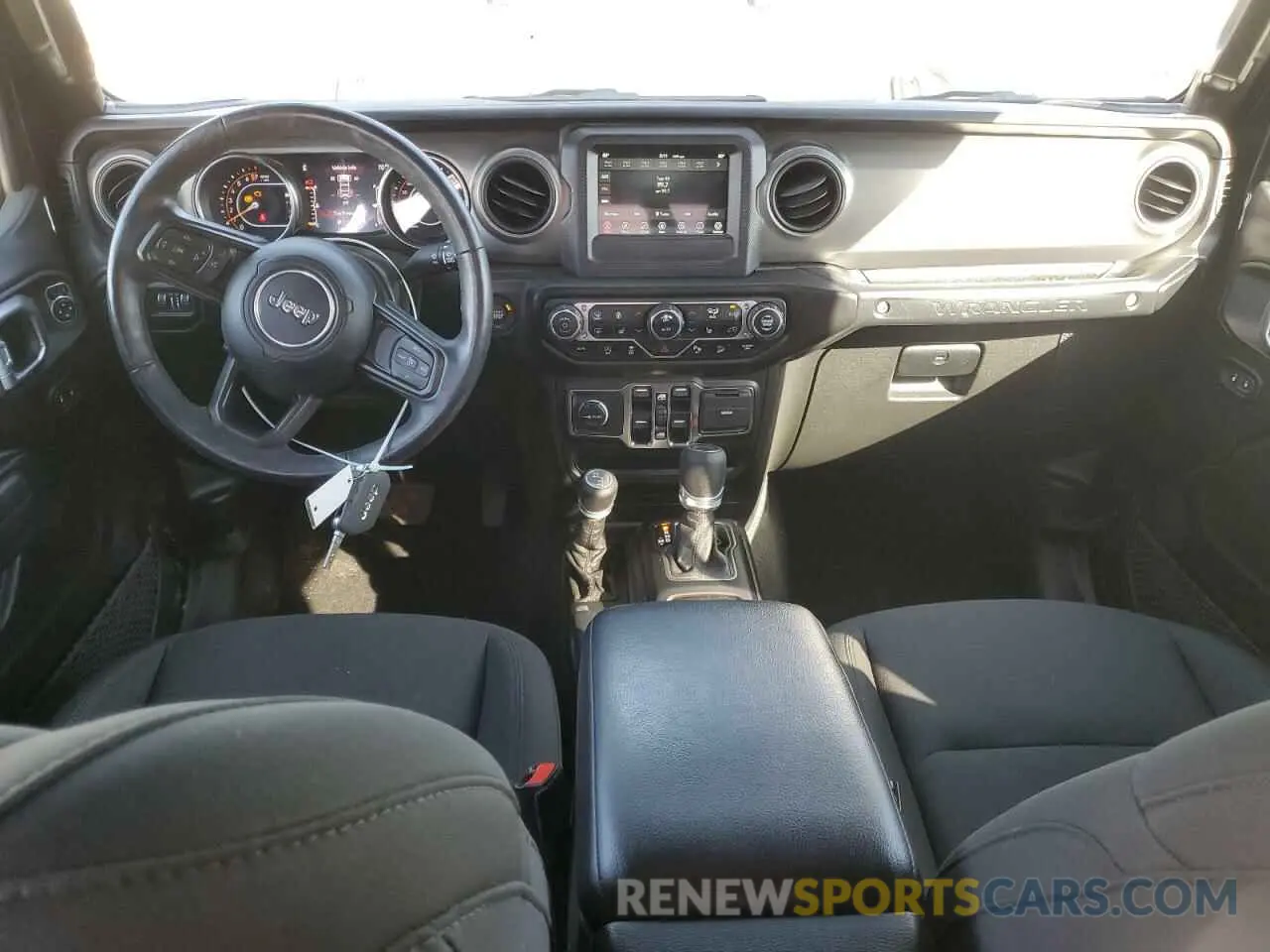 8 Photograph of a damaged car 1C4HJXDGXMW715175 JEEP WRANGLER 2021