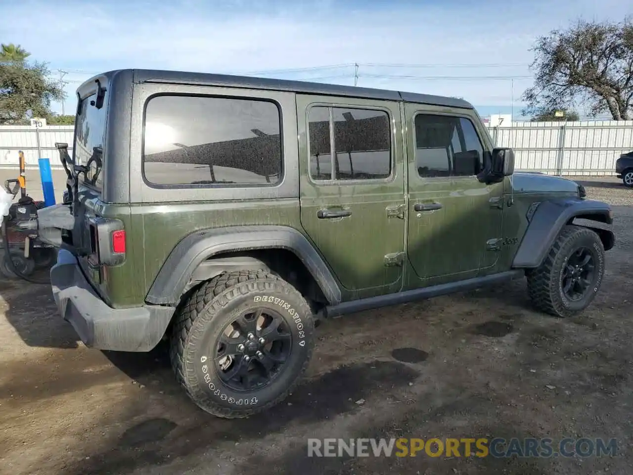 3 Photograph of a damaged car 1C4HJXDM0MW655574 JEEP WRANGLER 2021