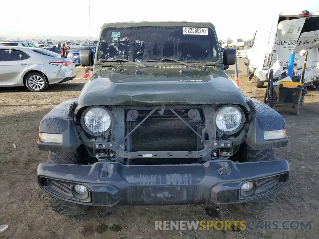 5 Photograph of a damaged car 1C4HJXDM0MW655574 JEEP WRANGLER 2021