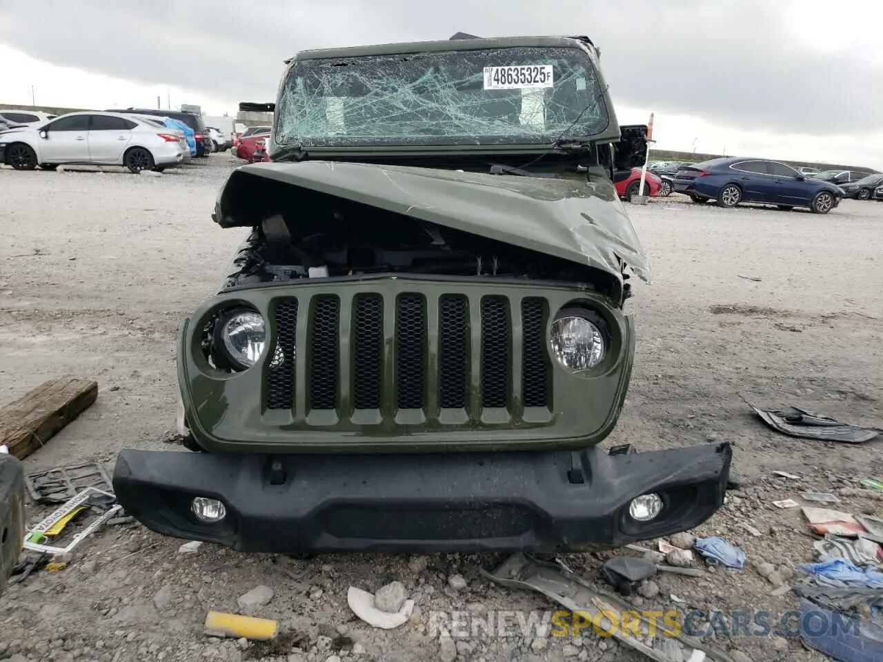 5 Photograph of a damaged car 1C4HJXDM5MW546429 JEEP WRANGLER 2021