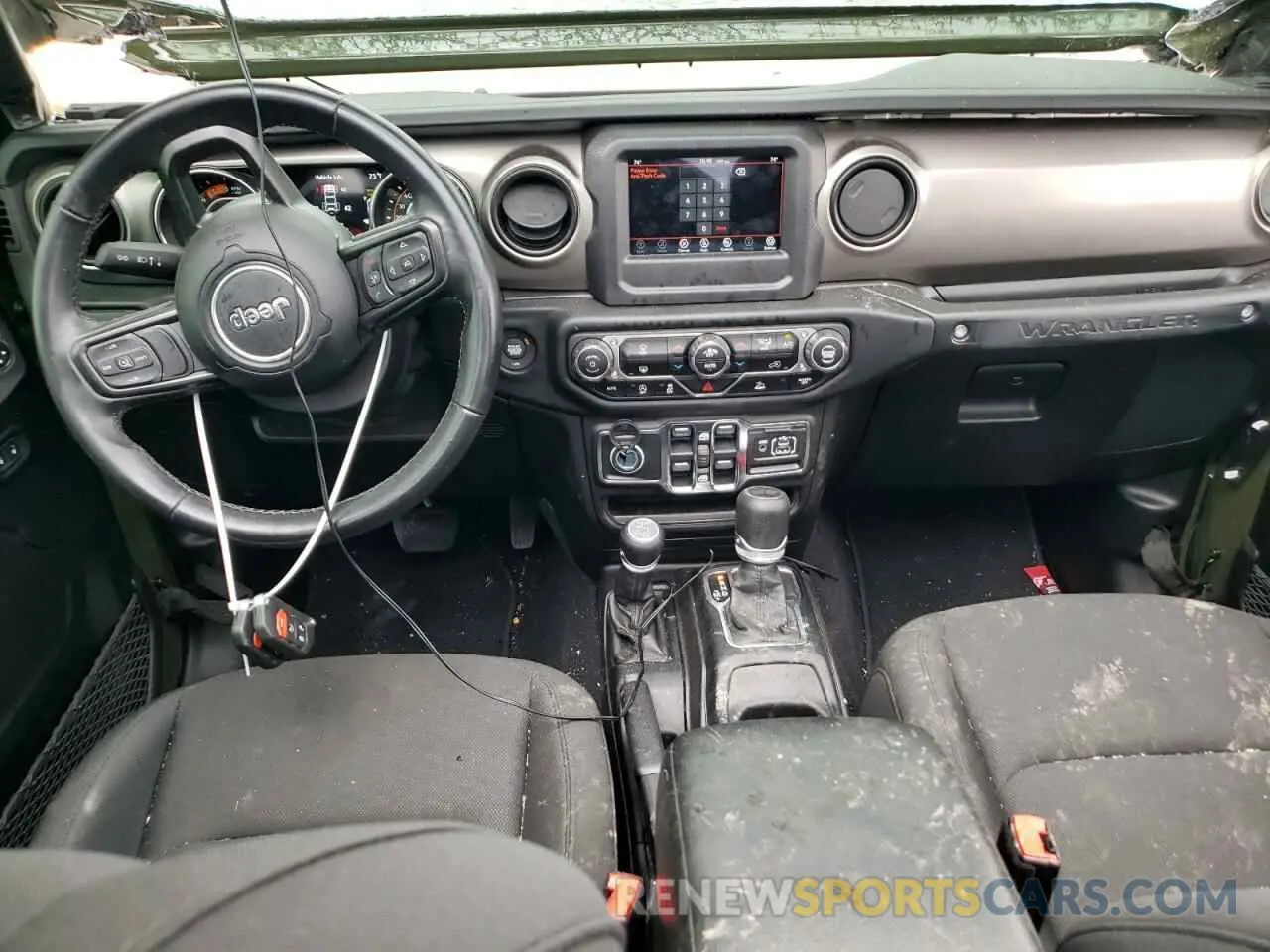 8 Photograph of a damaged car 1C4HJXDM5MW546429 JEEP WRANGLER 2021