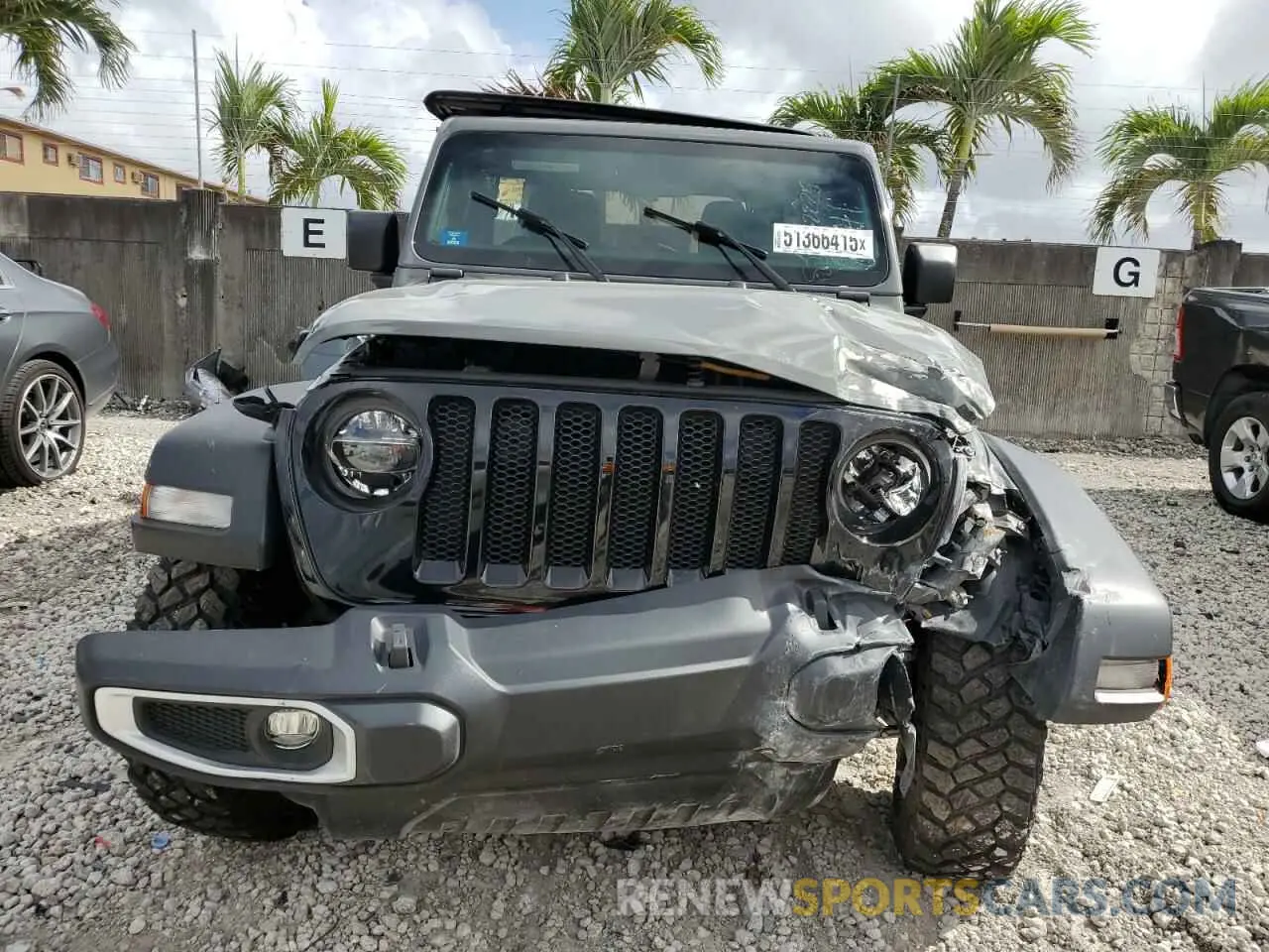 5 Photograph of a damaged car 1C4HJXDM6MW628041 JEEP WRANGLER 2021