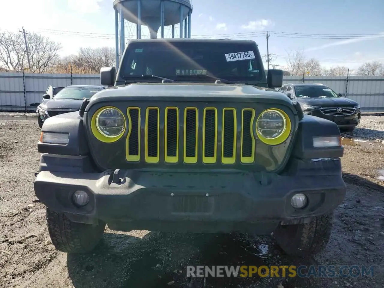 5 Photograph of a damaged car 1C4HJXDN0MW701915 JEEP WRANGLER 2021
