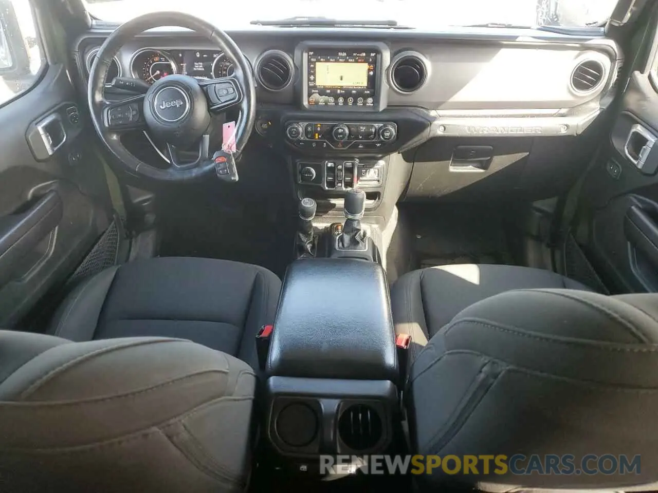8 Photograph of a damaged car 1C4HJXDN0MW701915 JEEP WRANGLER 2021