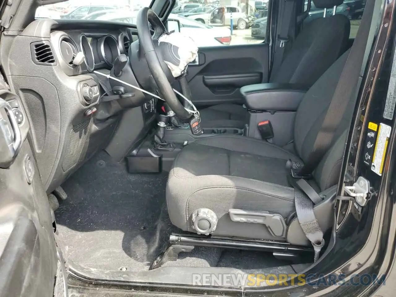7 Photograph of a damaged car 1C4HJXDN0MW859686 JEEP WRANGLER 2021