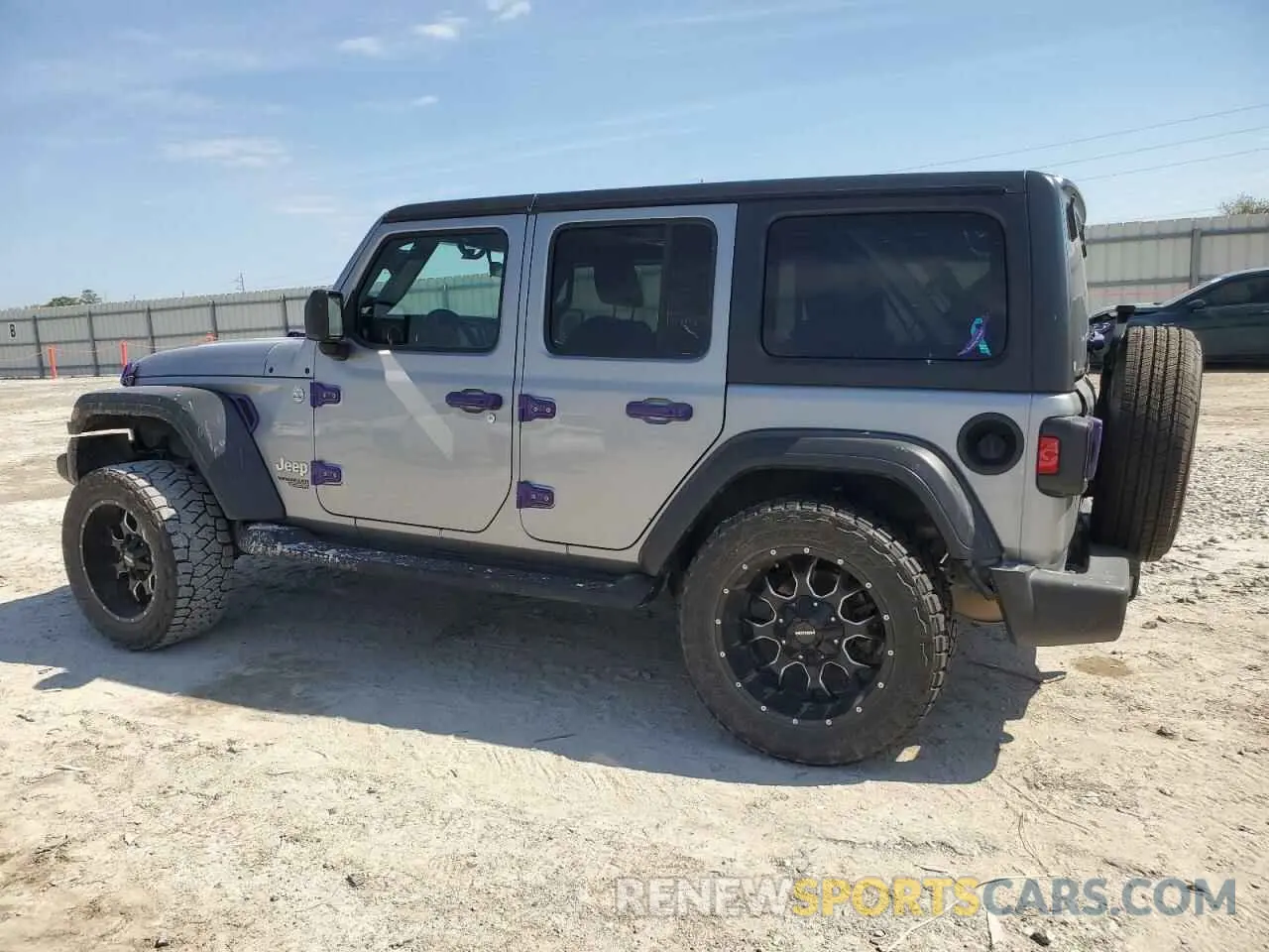 2 Photograph of a damaged car 1C4HJXDN1MW527949 JEEP WRANGLER 2021