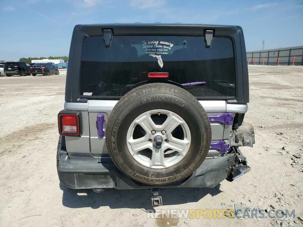 6 Photograph of a damaged car 1C4HJXDN1MW527949 JEEP WRANGLER 2021