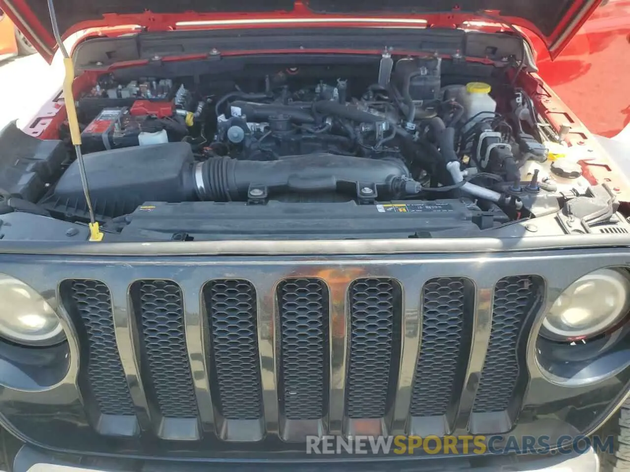 11 Photograph of a damaged car 1C4HJXDN1MW528776 JEEP WRANGLER 2021