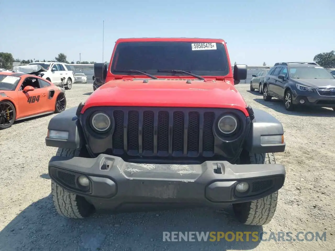 5 Photograph of a damaged car 1C4HJXDN1MW528776 JEEP WRANGLER 2021