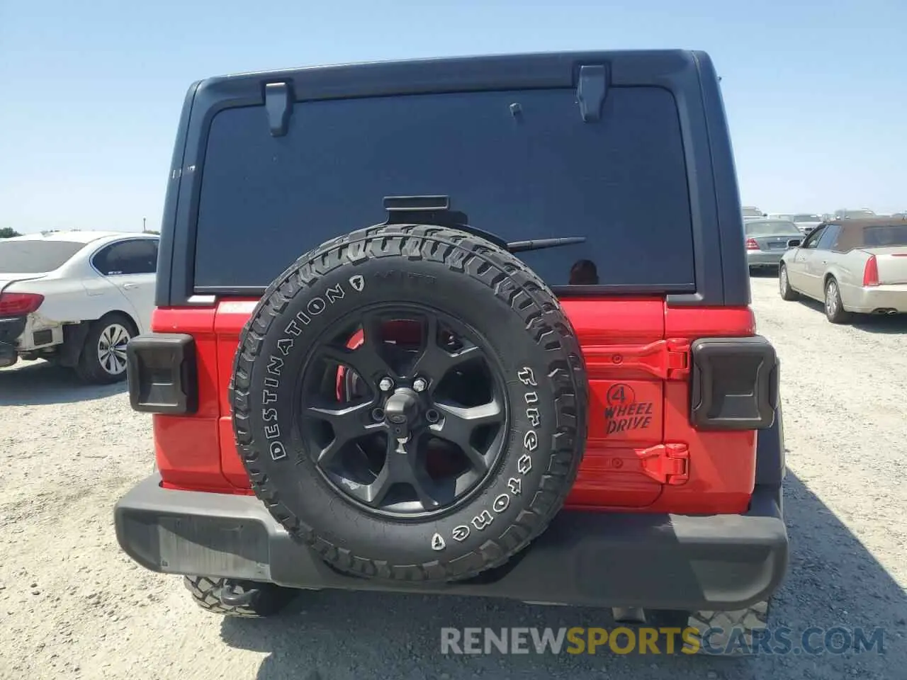 6 Photograph of a damaged car 1C4HJXDN1MW528776 JEEP WRANGLER 2021