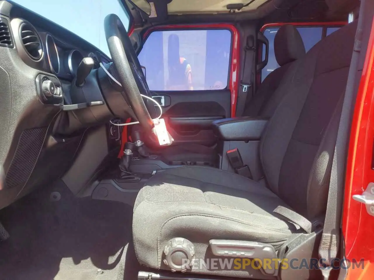7 Photograph of a damaged car 1C4HJXDN1MW528776 JEEP WRANGLER 2021