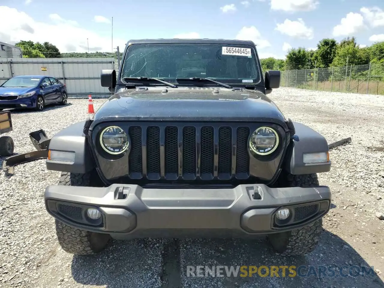 5 Photograph of a damaged car 1C4HJXDN1MW584099 JEEP WRANGLER 2021