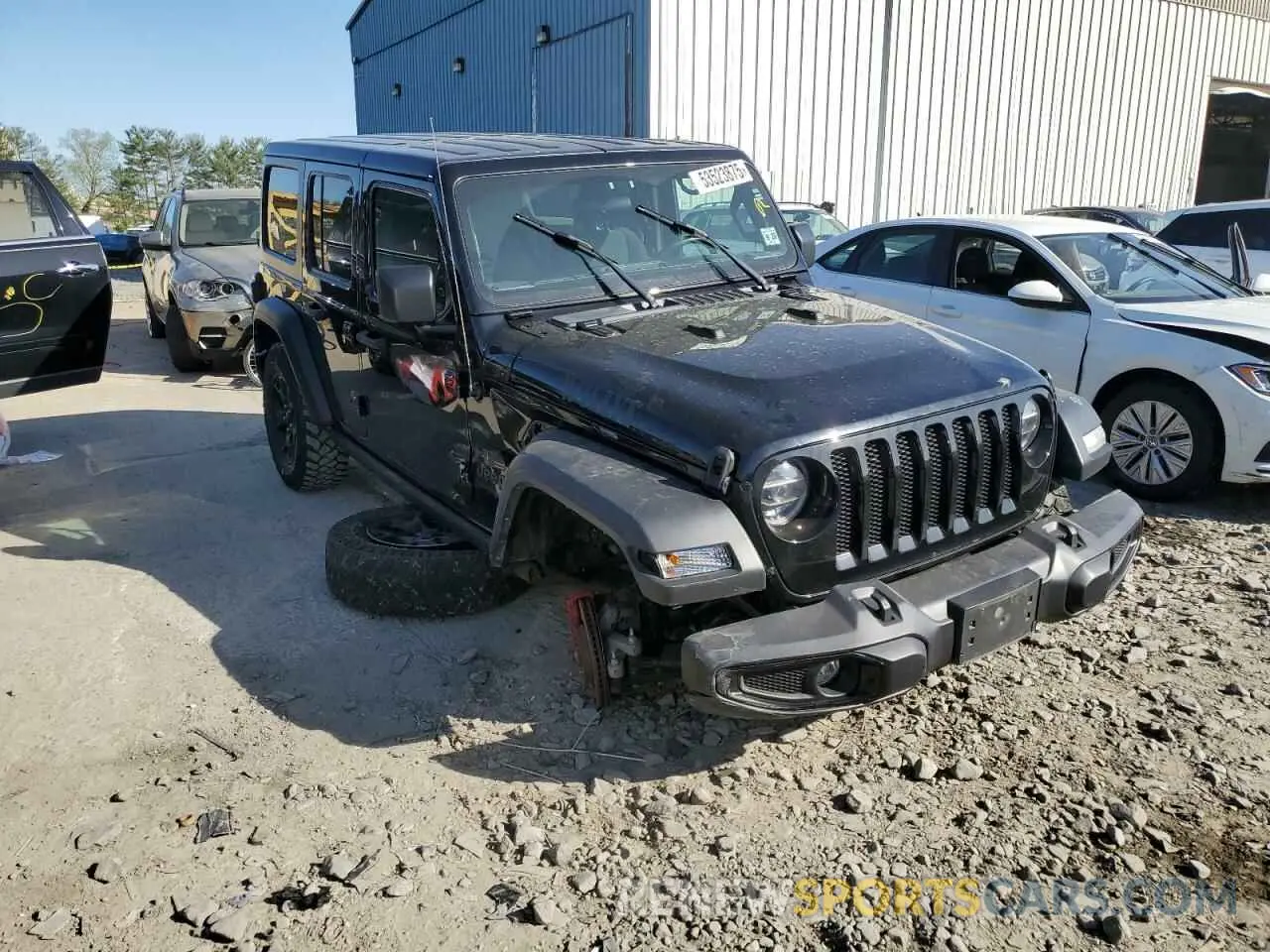 4 Photograph of a damaged car 1C4HJXDN1MW816202 JEEP WRANGLER 2021