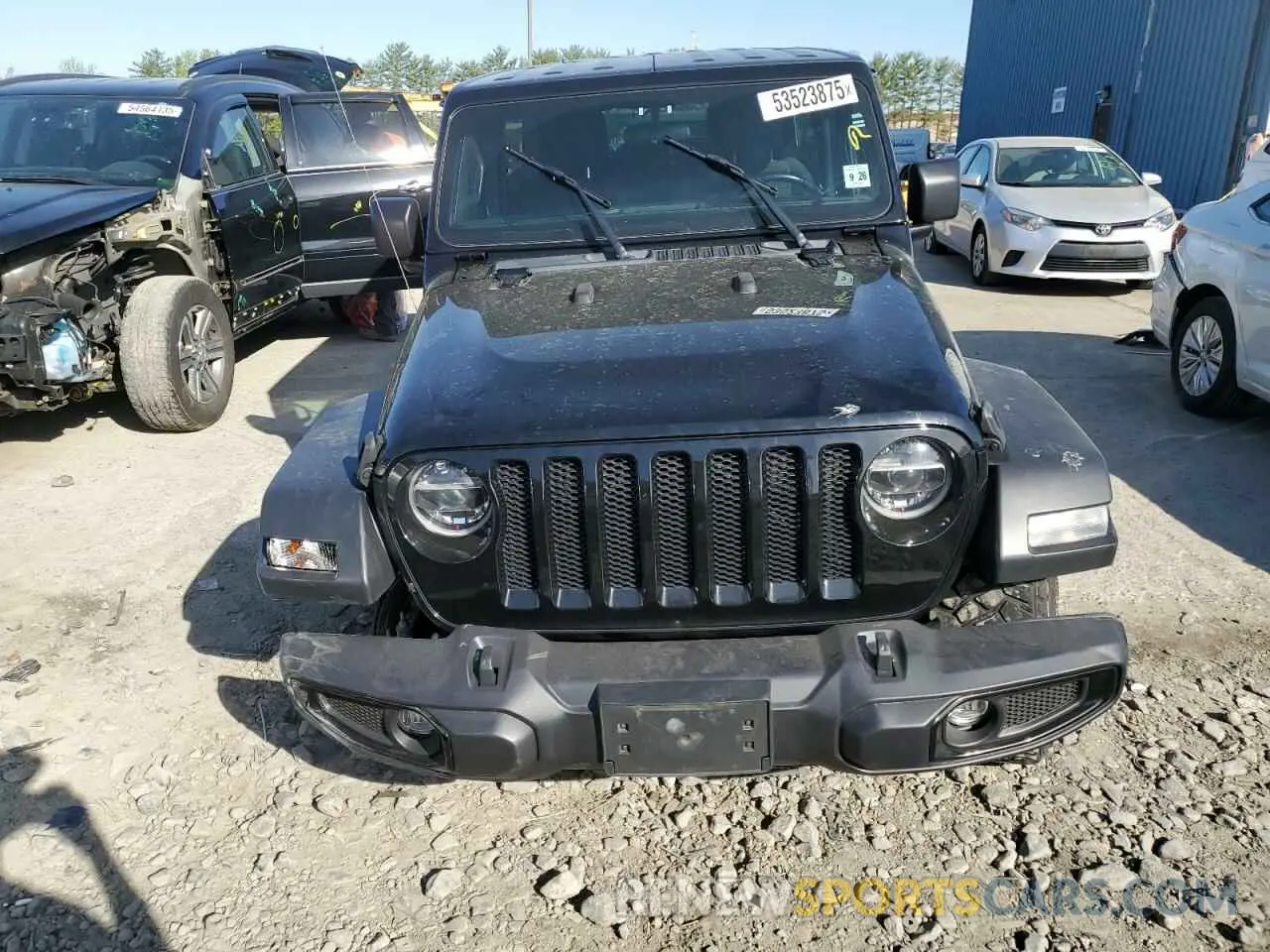 5 Photograph of a damaged car 1C4HJXDN1MW816202 JEEP WRANGLER 2021