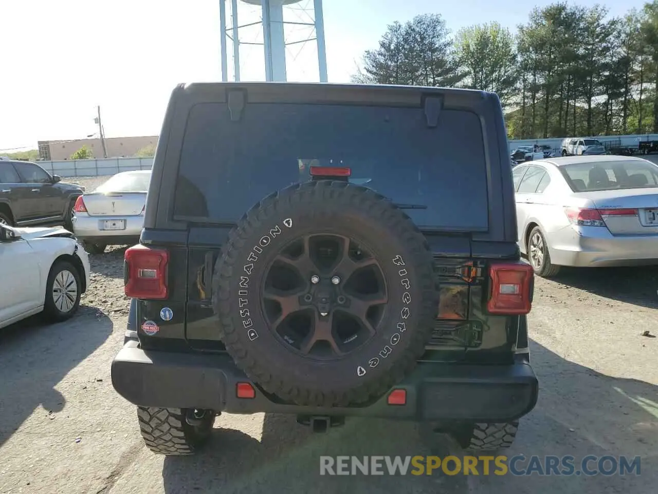 6 Photograph of a damaged car 1C4HJXDN1MW816202 JEEP WRANGLER 2021