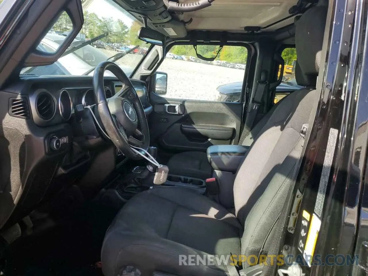 7 Photograph of a damaged car 1C4HJXDN1MW816202 JEEP WRANGLER 2021