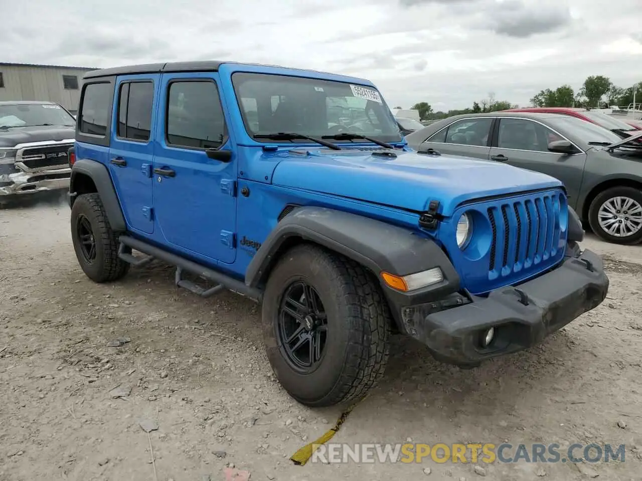 4 Photograph of a damaged car 1C4HJXDN1MW839902 JEEP WRANGLER 2021