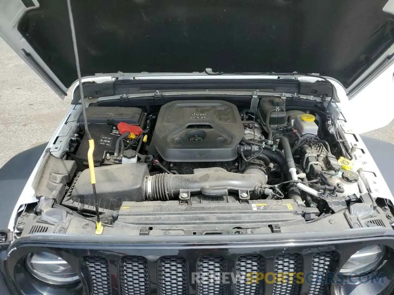 11 Photograph of a damaged car 1C4HJXDN3MW731183 JEEP WRANGLER 2021