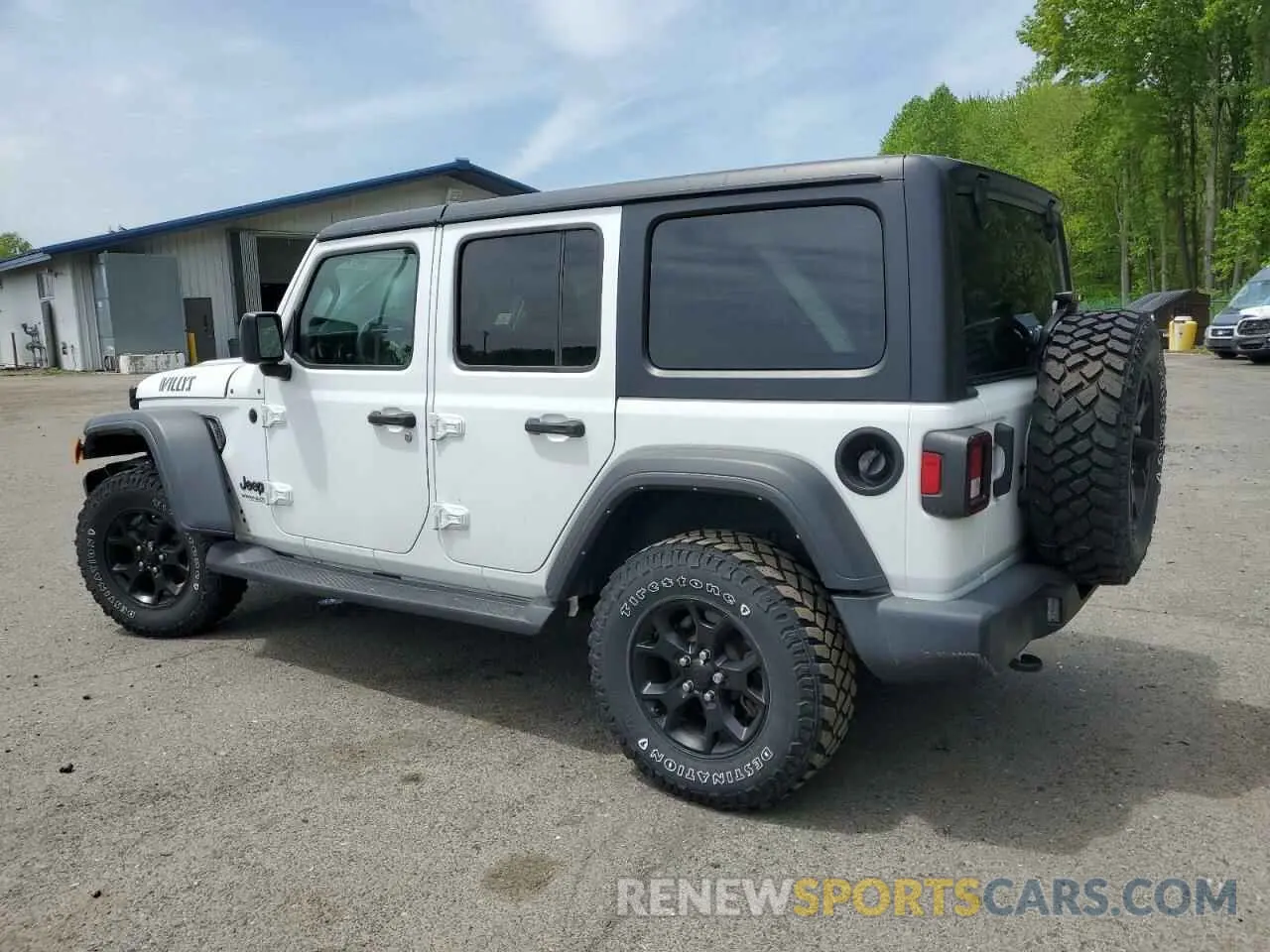 2 Photograph of a damaged car 1C4HJXDN3MW731183 JEEP WRANGLER 2021