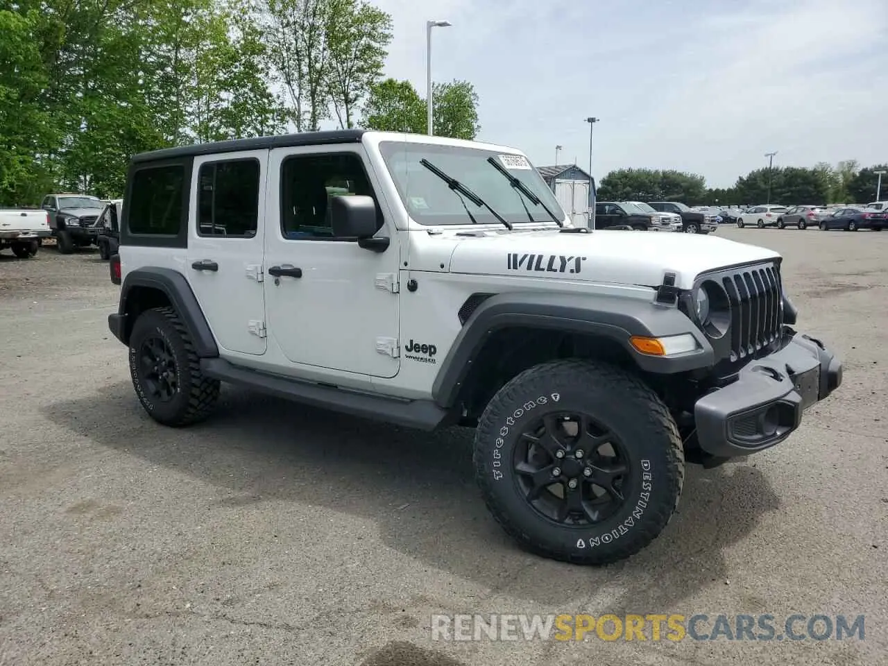 4 Photograph of a damaged car 1C4HJXDN3MW731183 JEEP WRANGLER 2021