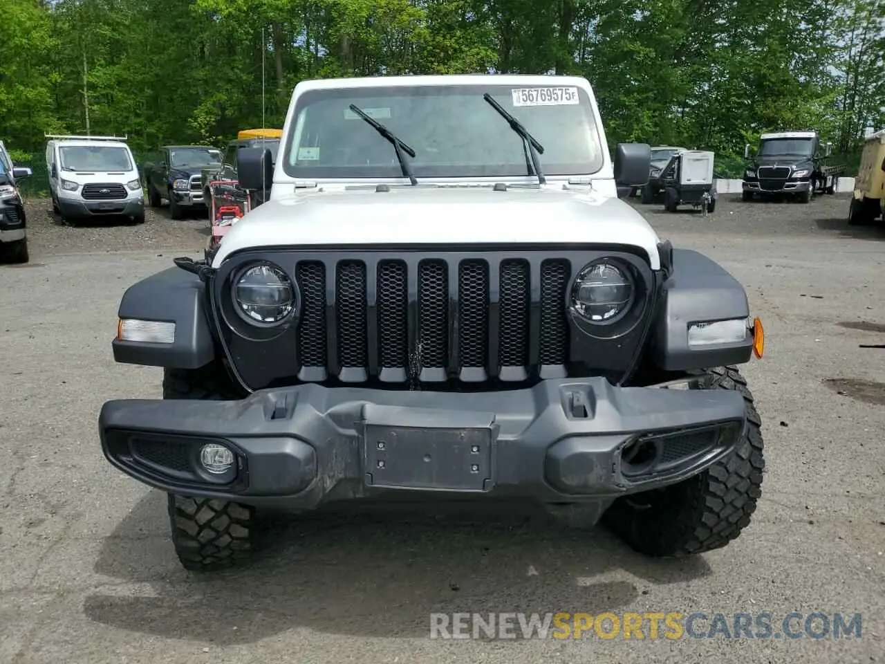 5 Photograph of a damaged car 1C4HJXDN3MW731183 JEEP WRANGLER 2021