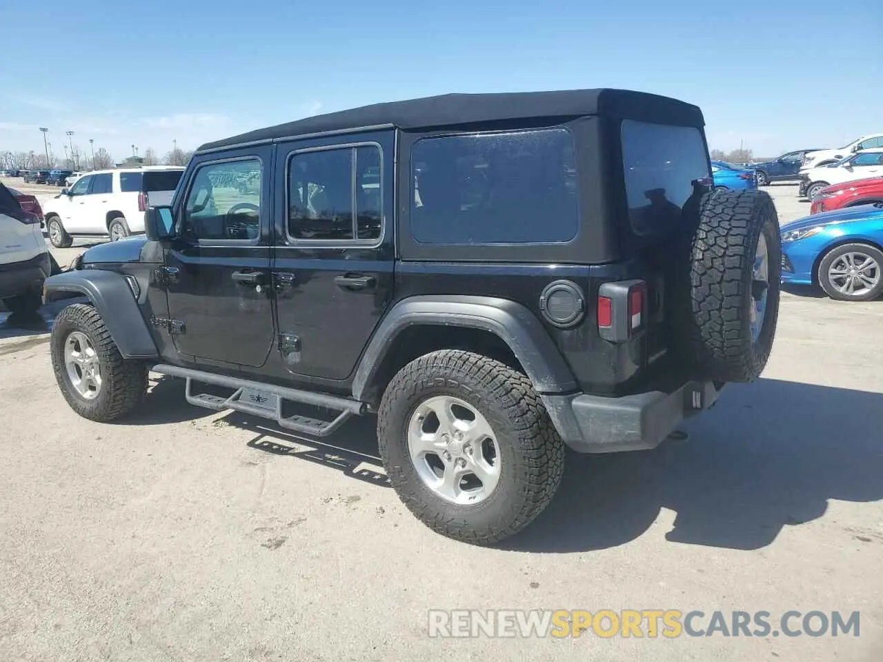 2 Photograph of a damaged car 1C4HJXDN3MW741406 JEEP WRANGLER 2021