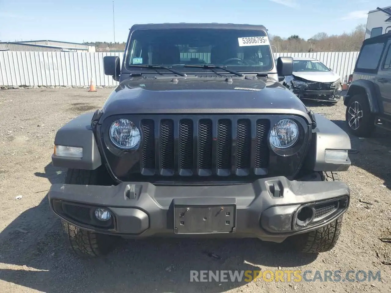 5 Photograph of a damaged car 1C4HJXDN3MW817464 JEEP WRANGLER 2021