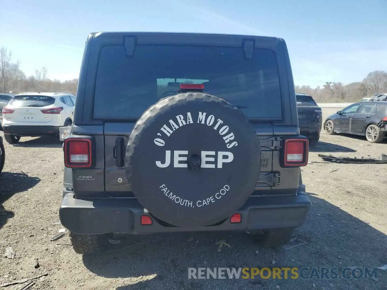 6 Photograph of a damaged car 1C4HJXDN3MW817464 JEEP WRANGLER 2021