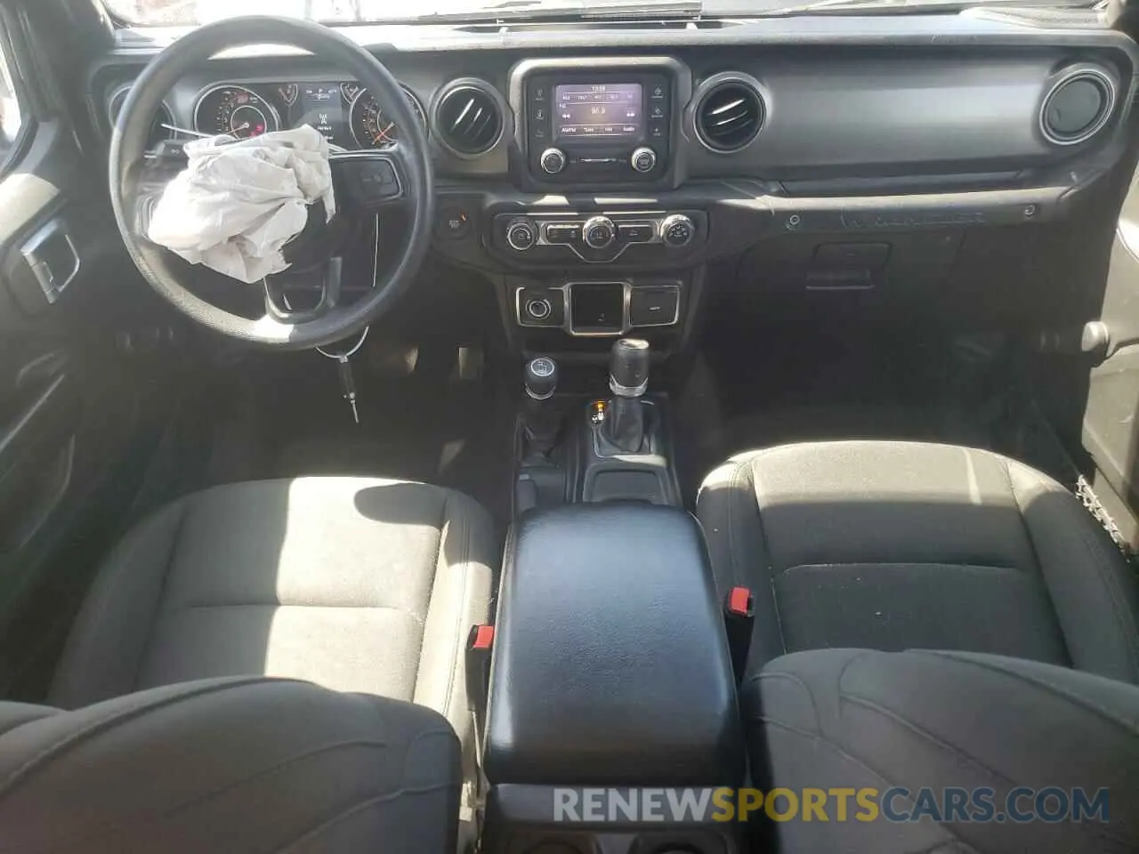 8 Photograph of a damaged car 1C4HJXDN3MW817464 JEEP WRANGLER 2021