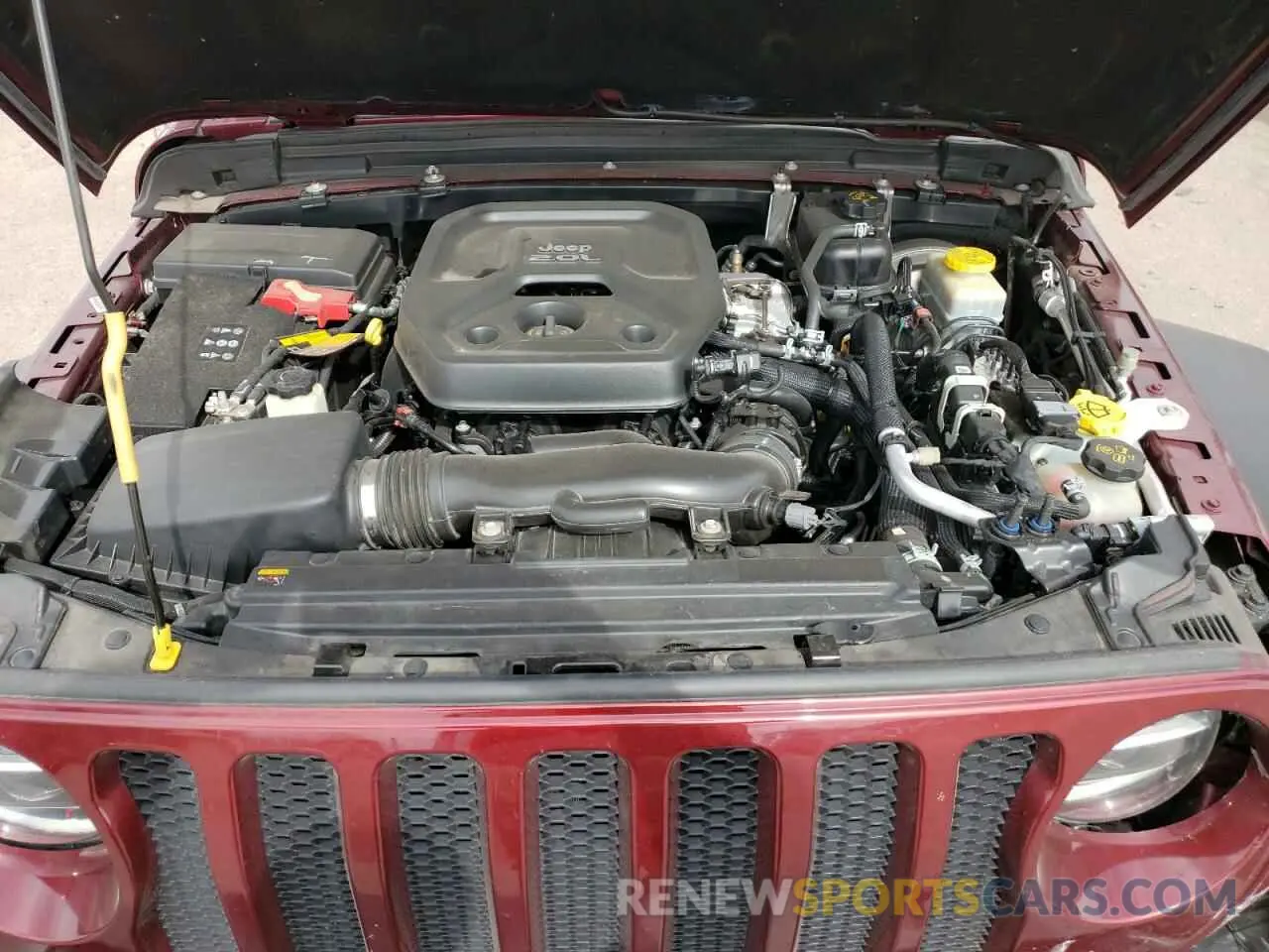 13 Photograph of a damaged car 1C4HJXDN4MW594626 JEEP WRANGLER 2021