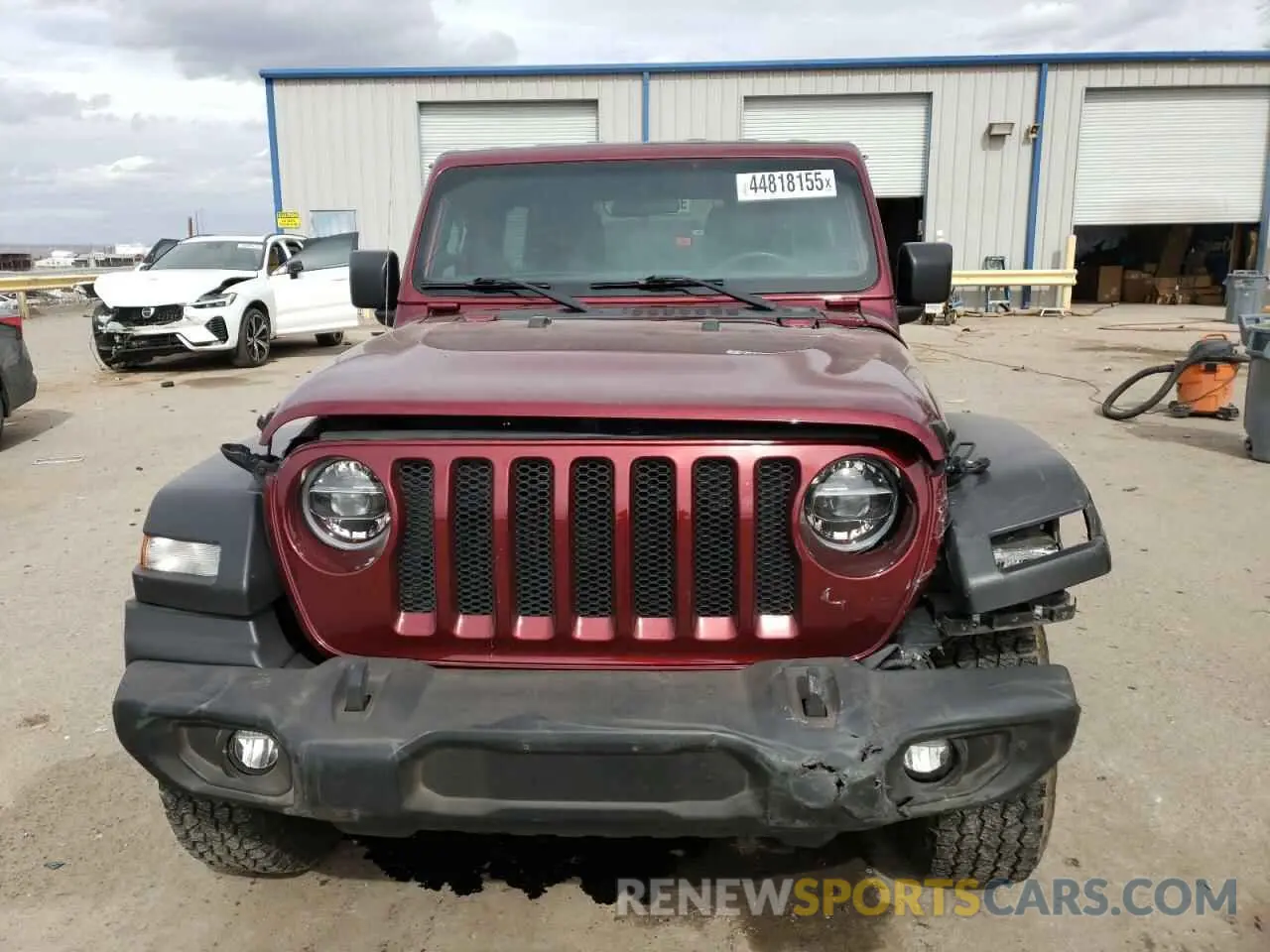 5 Photograph of a damaged car 1C4HJXDN4MW594626 JEEP WRANGLER 2021