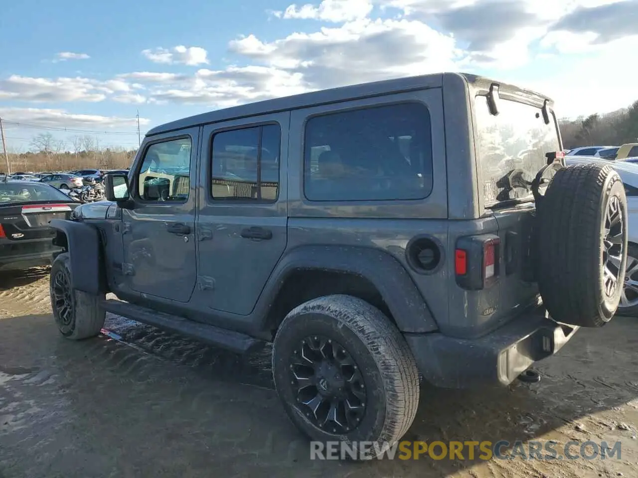 2 Photograph of a damaged car 1C4HJXDN4MW847816 JEEP WRANGLER 2021