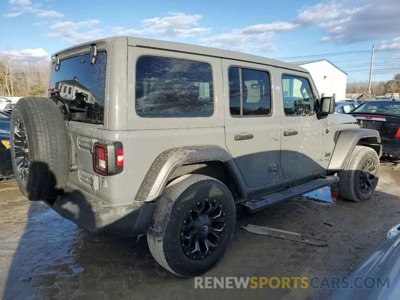 3 Photograph of a damaged car 1C4HJXDN4MW847816 JEEP WRANGLER 2021