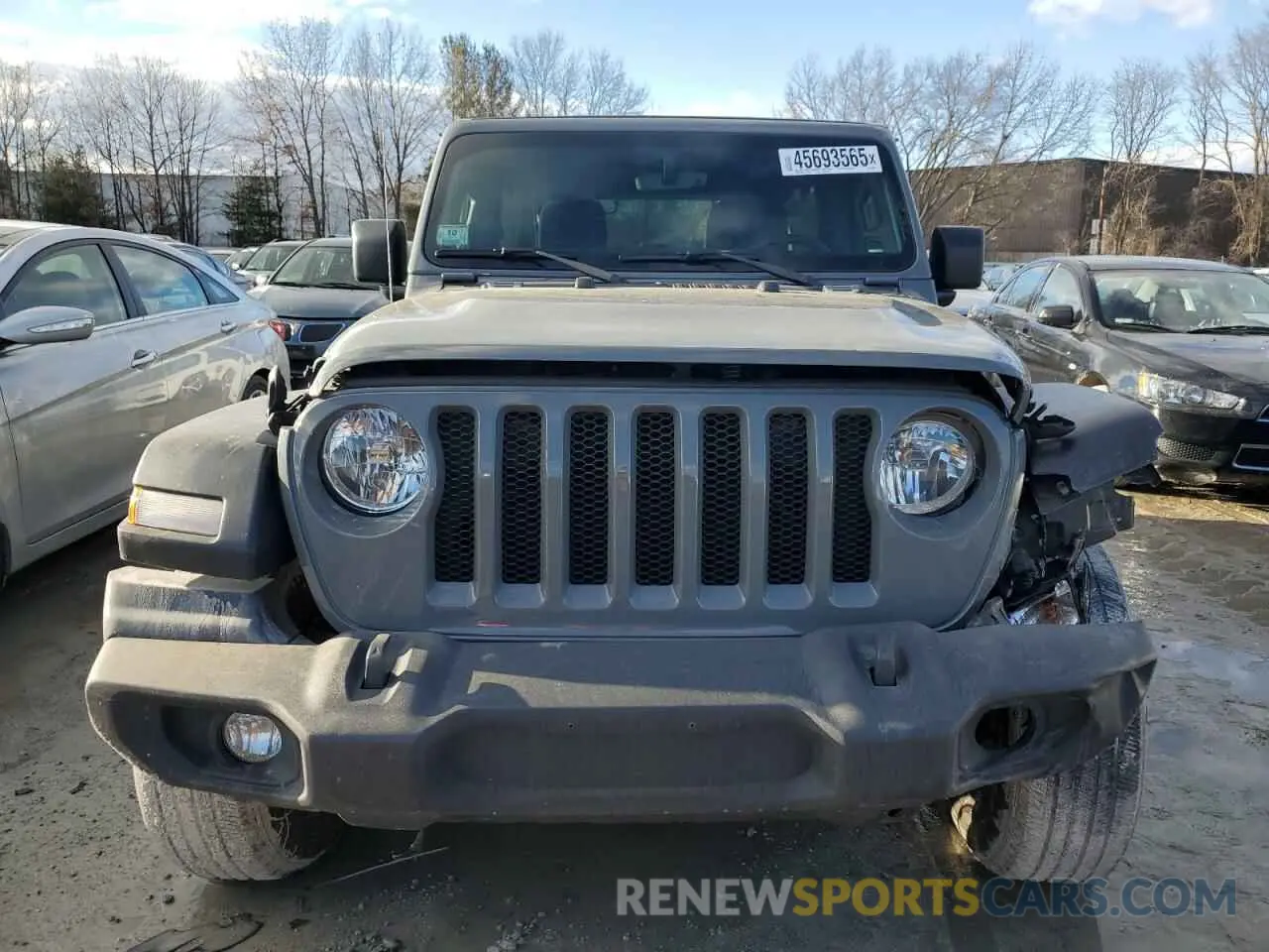 5 Photograph of a damaged car 1C4HJXDN4MW847816 JEEP WRANGLER 2021