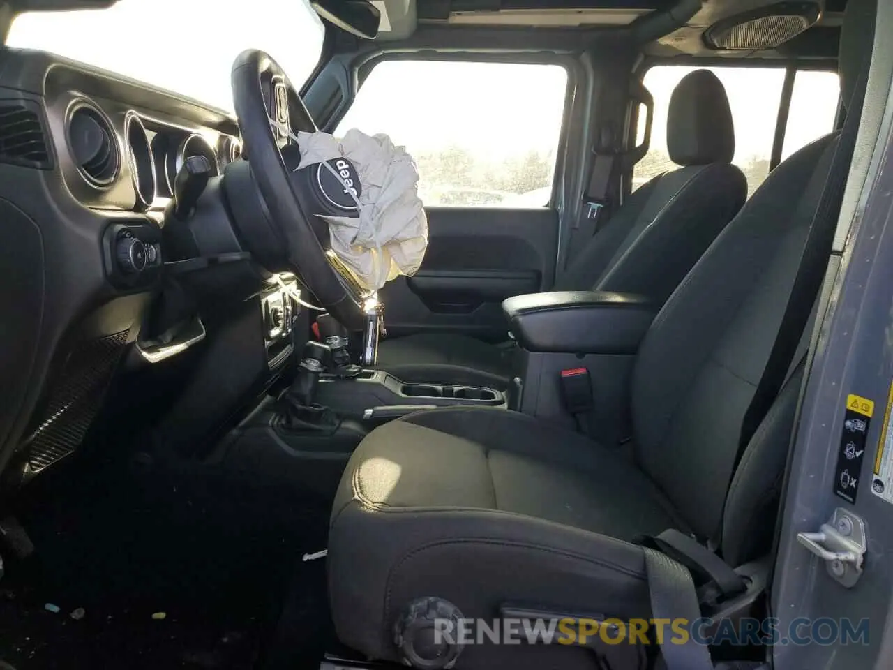 7 Photograph of a damaged car 1C4HJXDN4MW847816 JEEP WRANGLER 2021