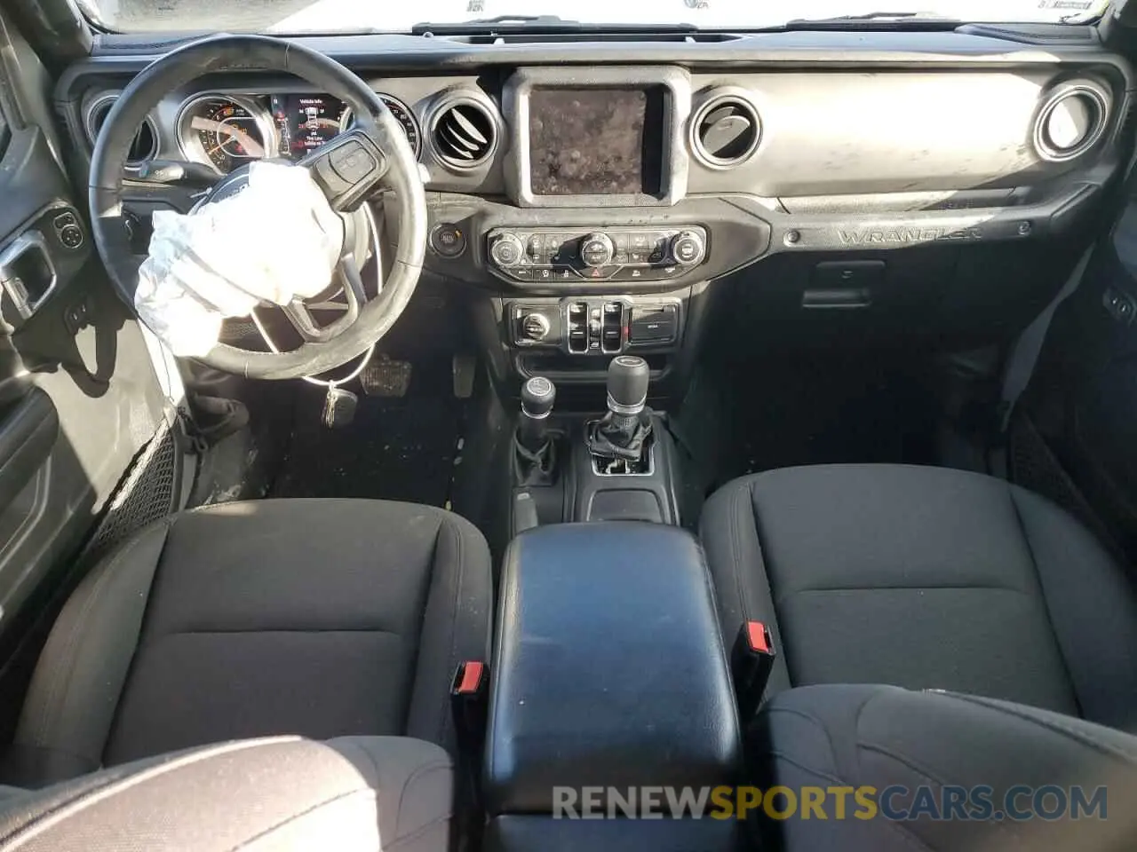 8 Photograph of a damaged car 1C4HJXDN4MW847816 JEEP WRANGLER 2021