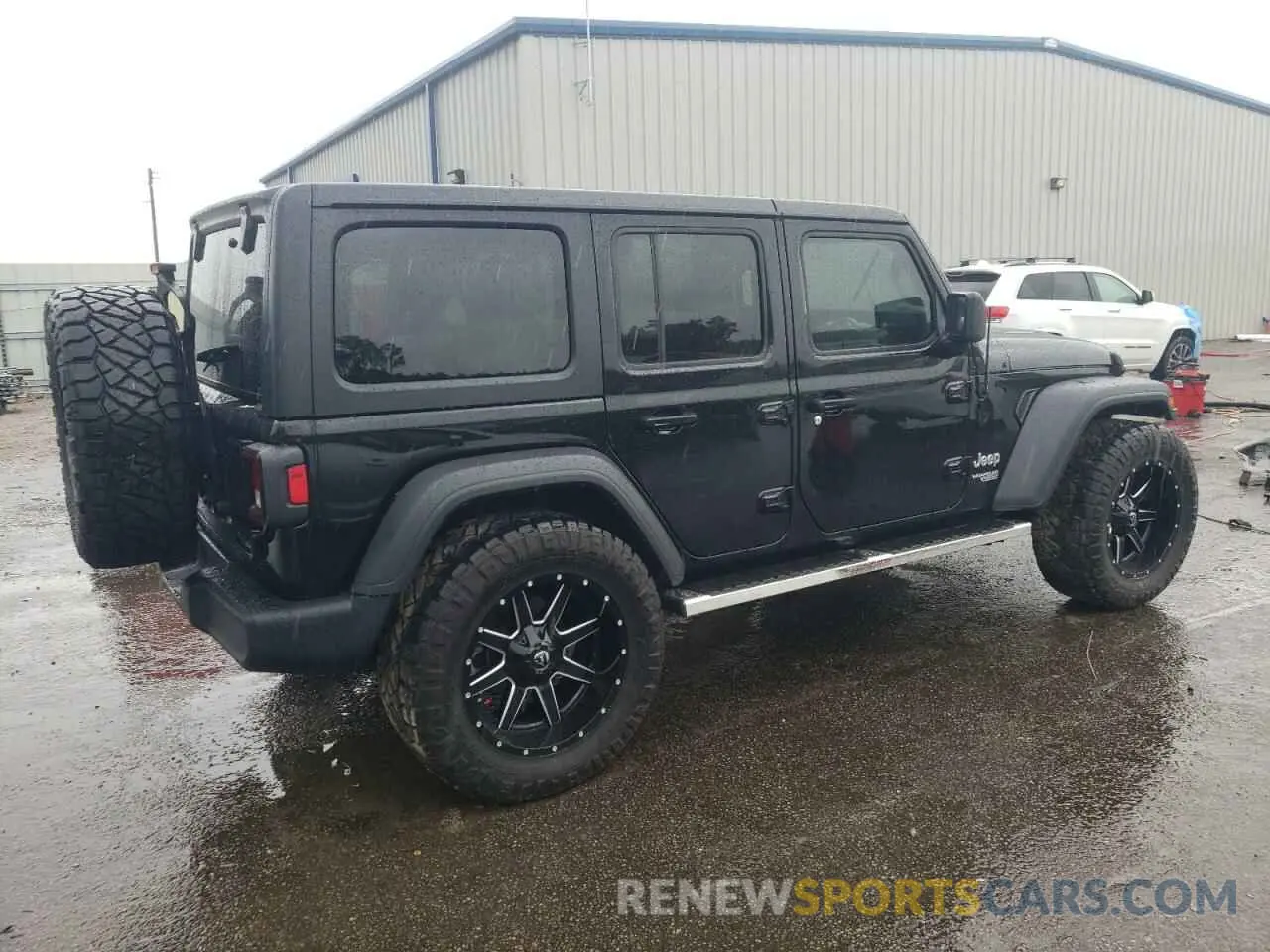 3 Photograph of a damaged car 1C4HJXDN5MW525525 JEEP WRANGLER 2021