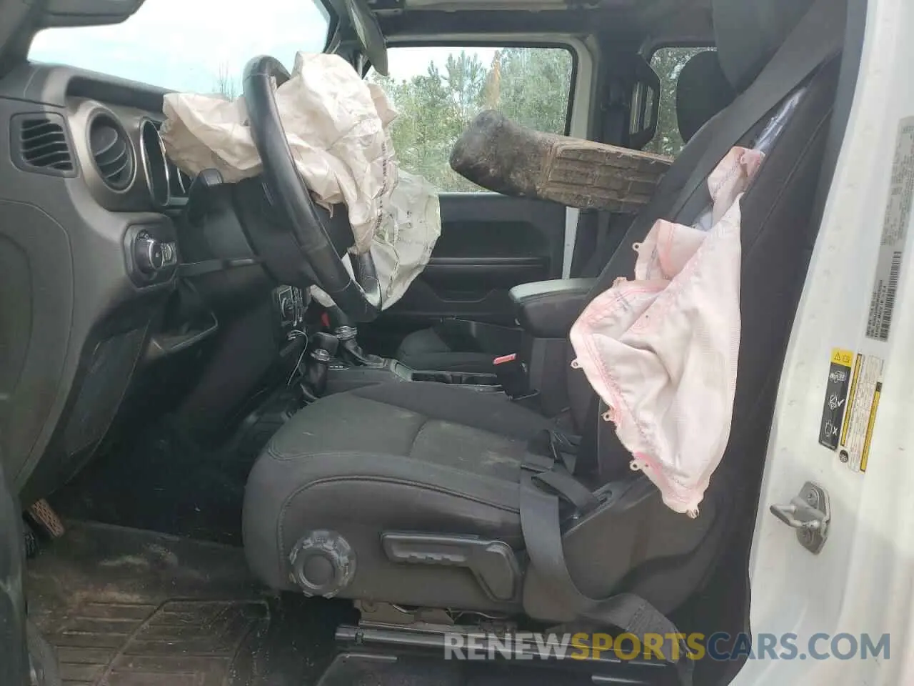 7 Photograph of a damaged car 1C4HJXDN5MW592660 JEEP WRANGLER 2021