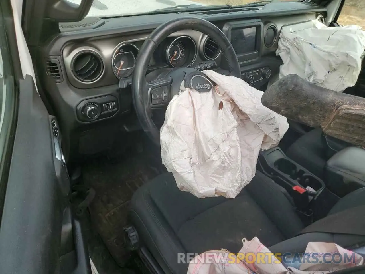 8 Photograph of a damaged car 1C4HJXDN5MW592660 JEEP WRANGLER 2021