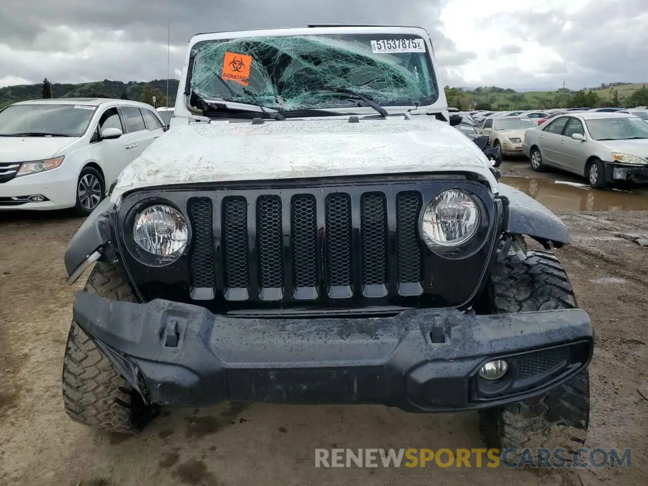 5 Photograph of a damaged car 1C4HJXDN5MW630551 JEEP WRANGLER 2021