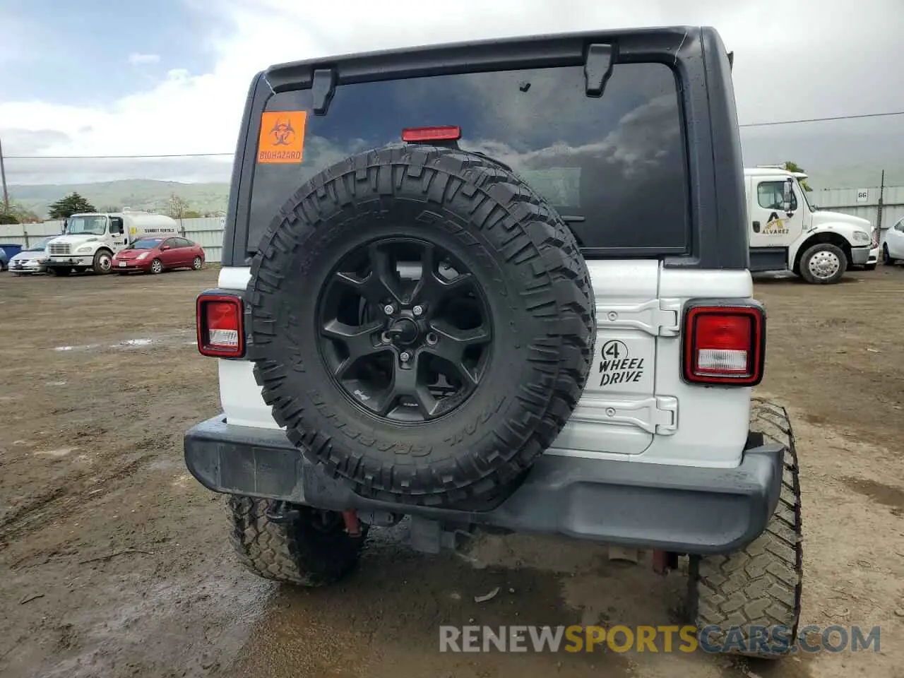 6 Photograph of a damaged car 1C4HJXDN5MW630551 JEEP WRANGLER 2021