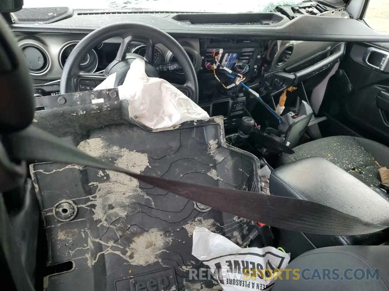 8 Photograph of a damaged car 1C4HJXDN5MW630551 JEEP WRANGLER 2021