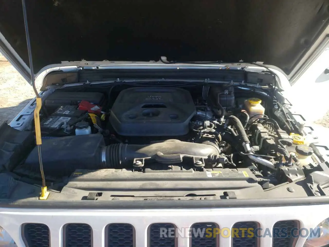11 Photograph of a damaged car 1C4HJXDN5MW665252 JEEP WRANGLER 2021