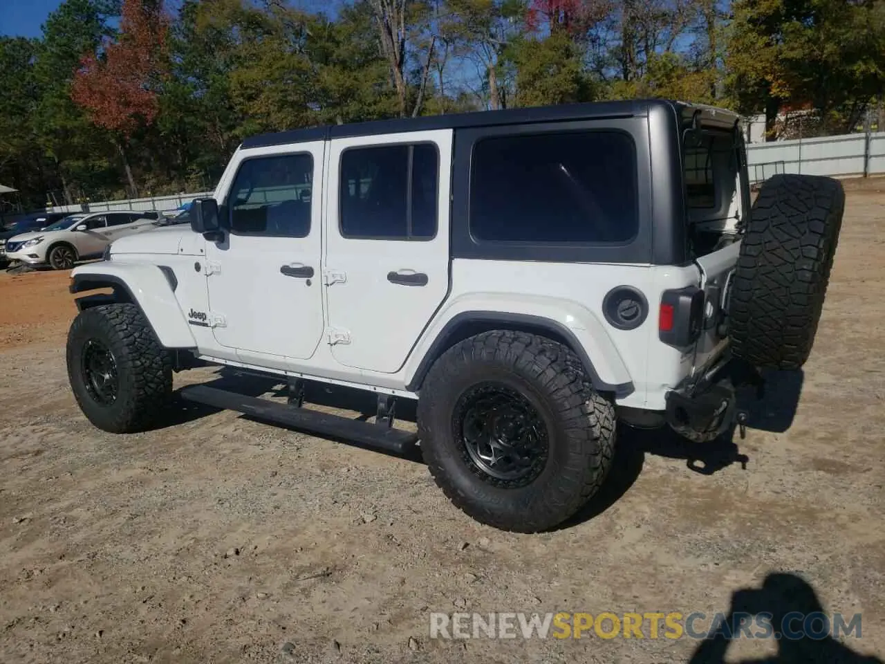 2 Photograph of a damaged car 1C4HJXDN5MW665252 JEEP WRANGLER 2021