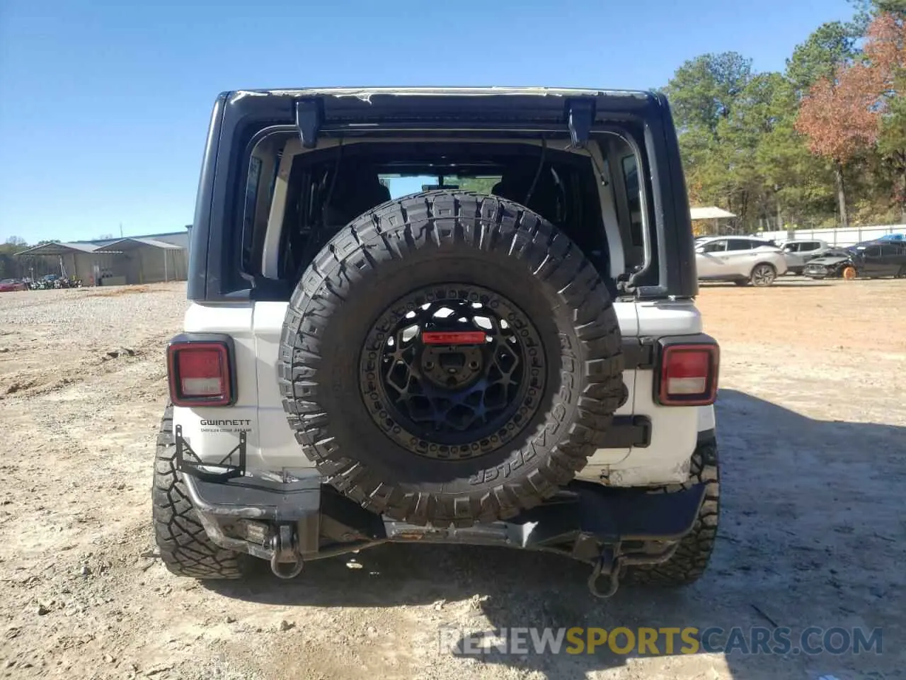 6 Photograph of a damaged car 1C4HJXDN5MW665252 JEEP WRANGLER 2021